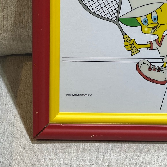 Warner Bros 1992 Limited Edition Anyone for Tennis? Sericel Framed - Picture 4 of 7